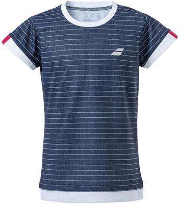 Babolat Junior Tennisbekleidung CLUB KURZARM SHIRT JR BJG4341C 2024SS Veröffentlichung geplant für Ende März Kurzarm-T-Shirt Vorbestellung