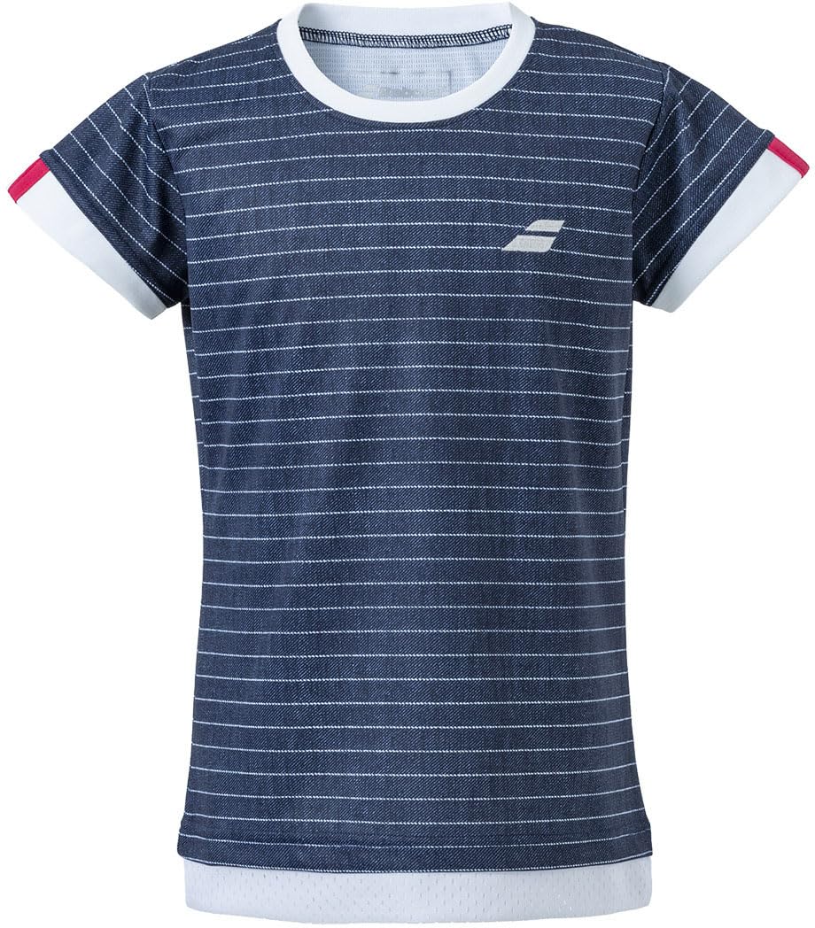 Babolat Junior Tennis Wear CLUB SHORT SLEEVE SHIRT JR BJG4341C 2024SS Release Scheduled for Late March Short-Sleeve T-Shirt Pre-order