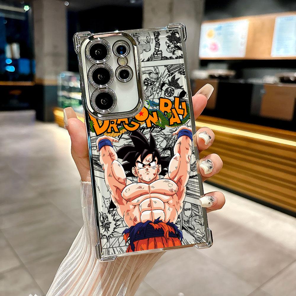 Goku Anime Dragons Balls Coque For Galaxy S26 Ultra Phone Case For Samsung S26 S25 S24 S23 S21 Ultra S20 FE S25 Plus Soft Cover
