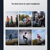Sayrelances Air Conduction Bluetooth Headphones