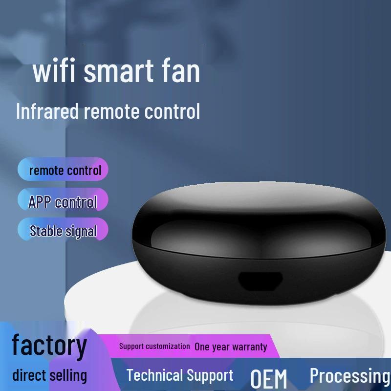 Smart WiFi Fan Remote: Universal Voice-Controlled Infrared Remote for Smart Homes