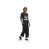 Adidas Originals X Jeremy Scott Skull Logo Printed Short Sleeve Football Jersey Unisex Jersey Black IA0099