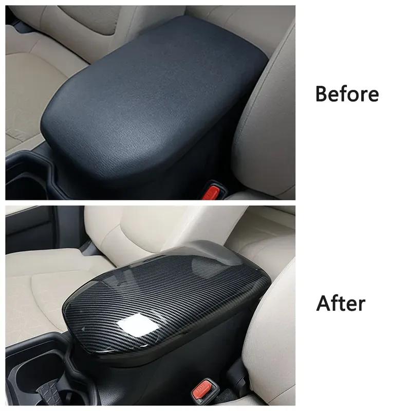 For Toyota Rav 4 Rav4 5 Gen -2025 Car Center Console Seat Armrest Box Cover Central Arm Rest Panel Trim