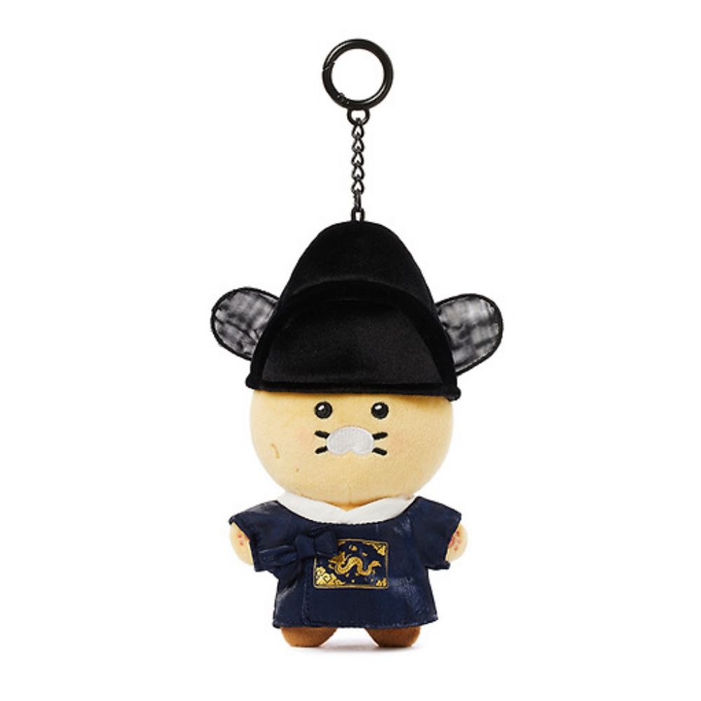 

Kakao Friends Choonsik Hanbok Keychain Mini Plush Keyring Cute Korean Character Bag Charm