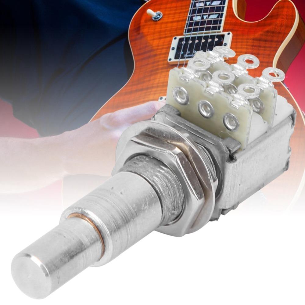 2PCS B50K Value Bass Guitar Potentiometer Metal B50K Potentiometer  Electric Bass Guitar