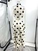 2025 Polka Dot Halter Sleeveless Top & Skirt Set