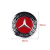 Nieuwe C200 E200 Voor Mercedes Benz 56mm Auto Wiel Naafkap Logo Sticker Accessoires Voor Mercedes benz A B C E G CLA GLK CLA