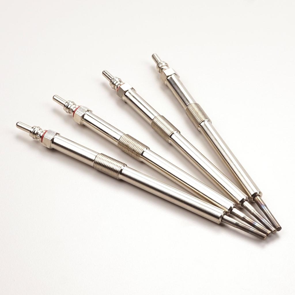 BGP106-1 4 Pieces Glow Plug Auxiliary Heater 4,6 Volt 110651492R for Renault Nissan Opel Mercedes Mazda Fiat