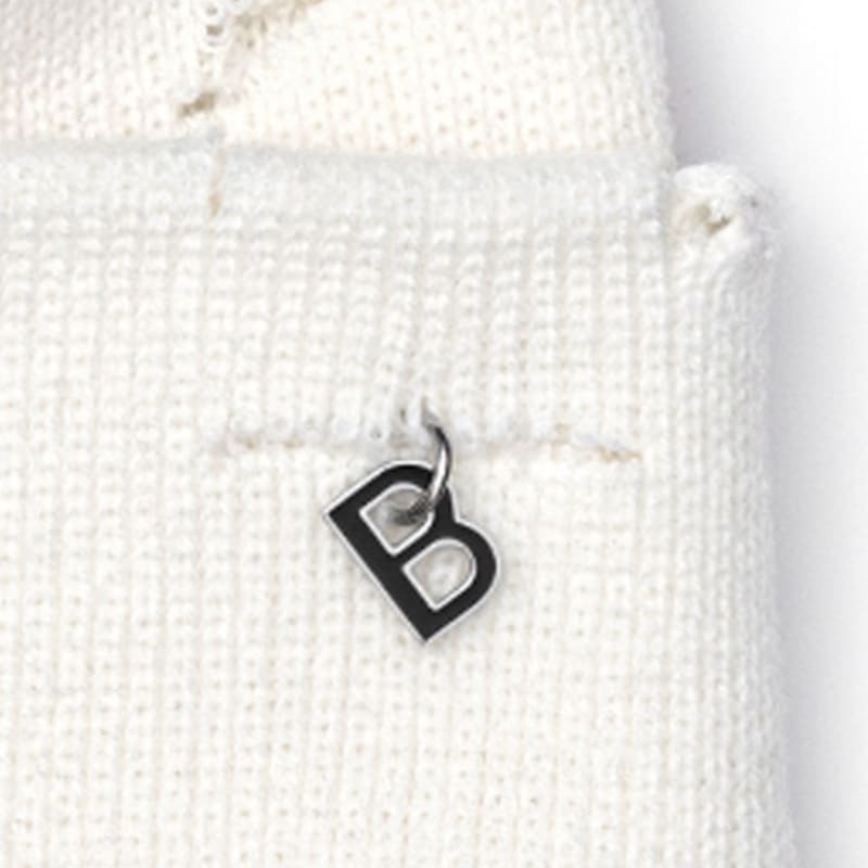 BLACKBLOND BBD Ripped Piercing Custom Czapka (Biały)