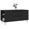 Coffee Table Black 102 X 44.5 X 50 Cm Engineered Wood