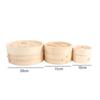 Chinese 10/15/20cm with Lid Cover Kitchen Bamboo Cakeware Cage Bamboo Steamer Cooker Set