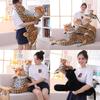 Brinquedo de Pelúcia Realista de Leopardo Macio e Aconchegante, Perfeito para Decoração de Casa