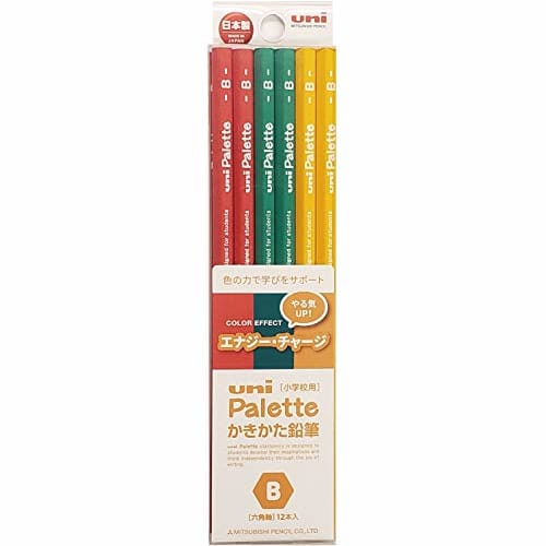 Mitsubishi Pencil Drawing Pencil Uni Palette B Color Effect Energy Charge 1 Dozen K5632B