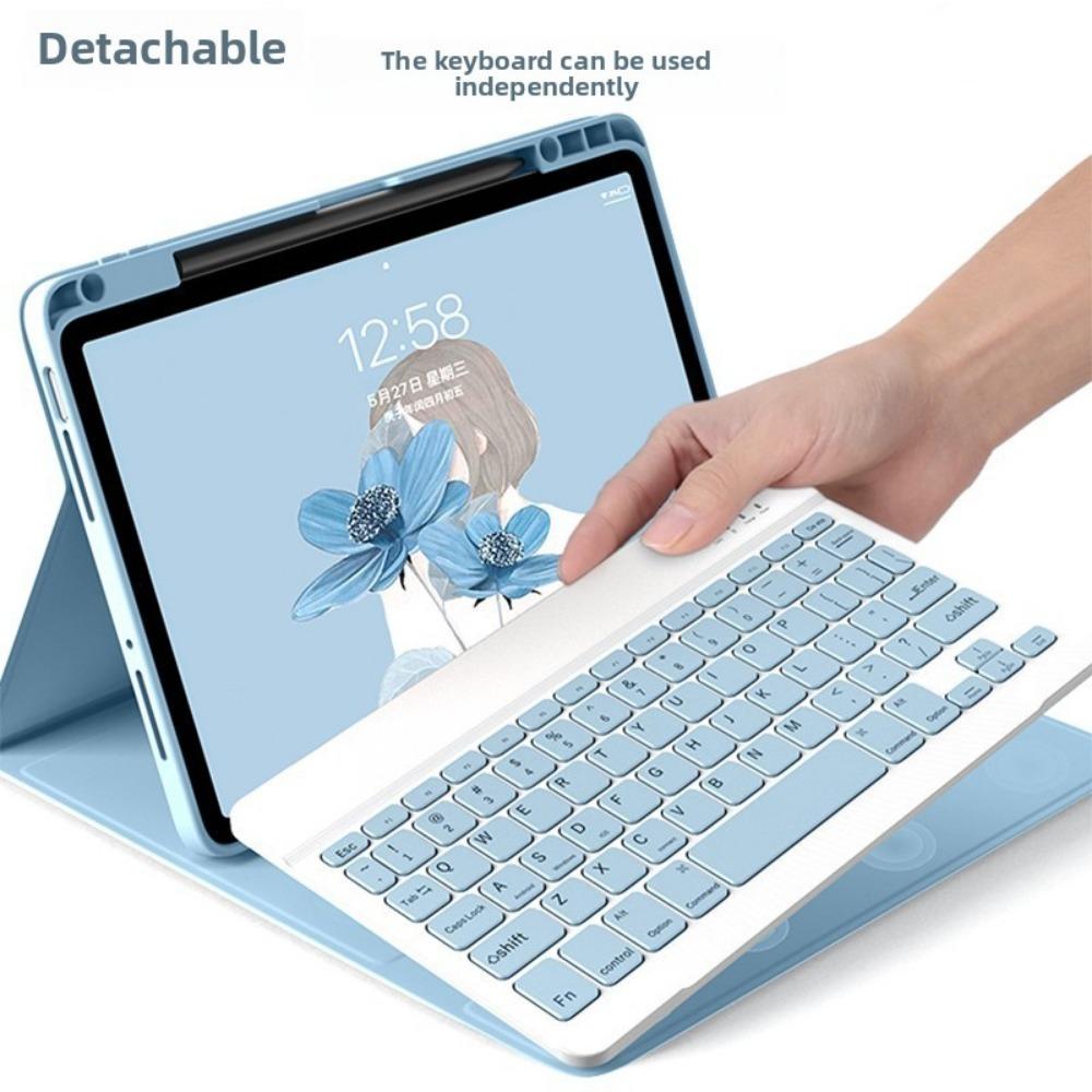 Xiaomi Pad 6 5 Pro Bluetooth Keyboard Case 11 Inch Magnetic Cover with Redmi Tablet 6s Pro 12.4 Leather Stand