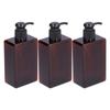 3PCS 280ml Pump Bottle Empty Liquid Hand Soap Container Plastic Press Bottle for Travel Use