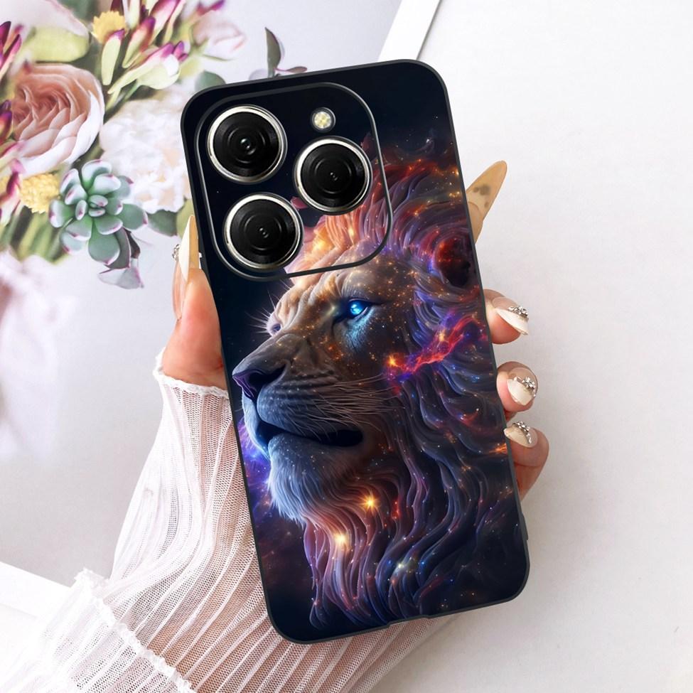 Case For Tecno Spark 20 Pro Cover KJ6 Cute Cat Fashion Butterfly Painted Casing For Techno Spark 20 Pro Bumper