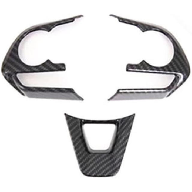 Blazeray for RAV4 Rear Air Conditoner Outlet Vent Cover Panel Trim Rear Carbon Fiber Cover for Toyota RAV4 2019 2020 2021 2022 Interior