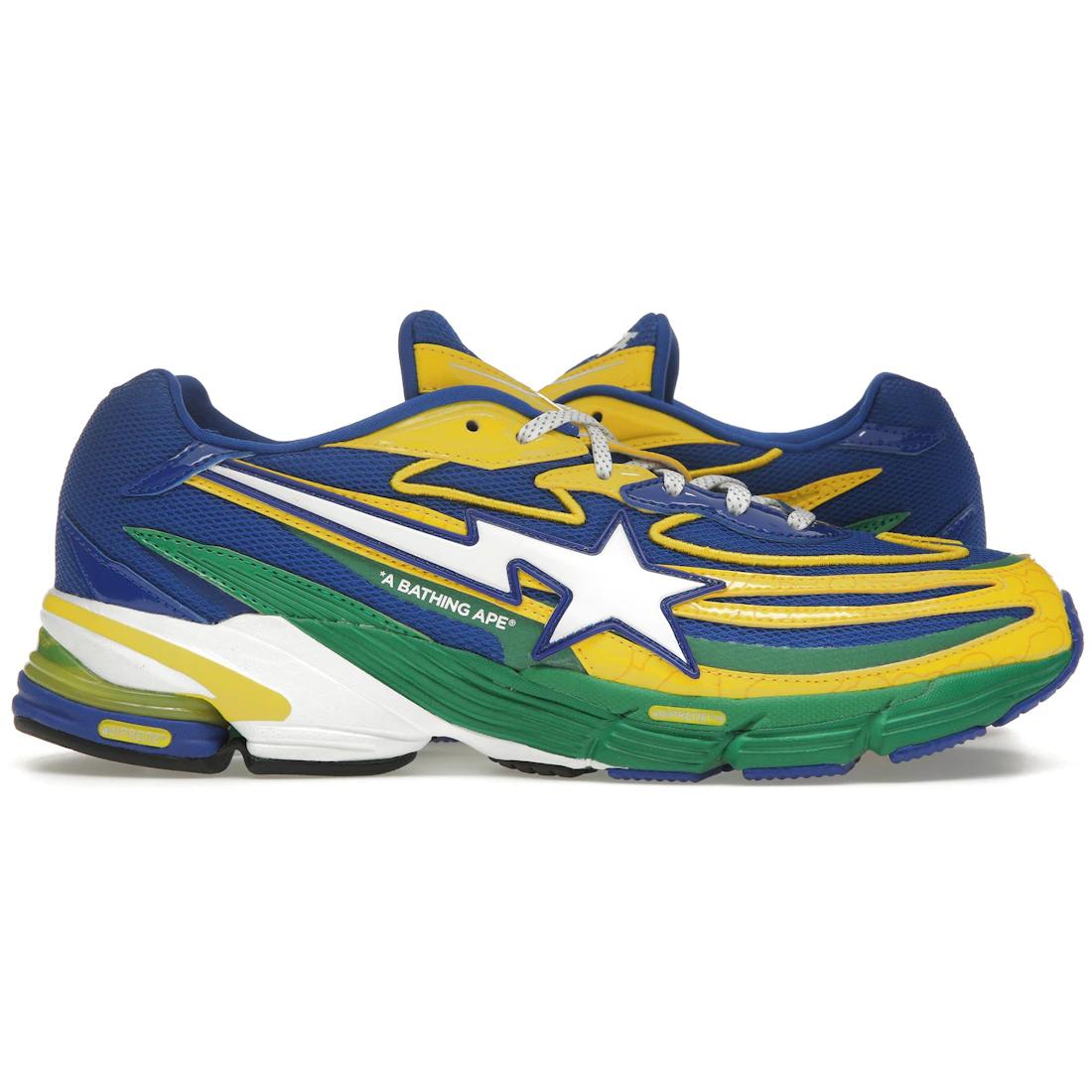 

Кроссовки adidas Orketro Bape Желтый Синий Зеленый(JQ2398) 40
