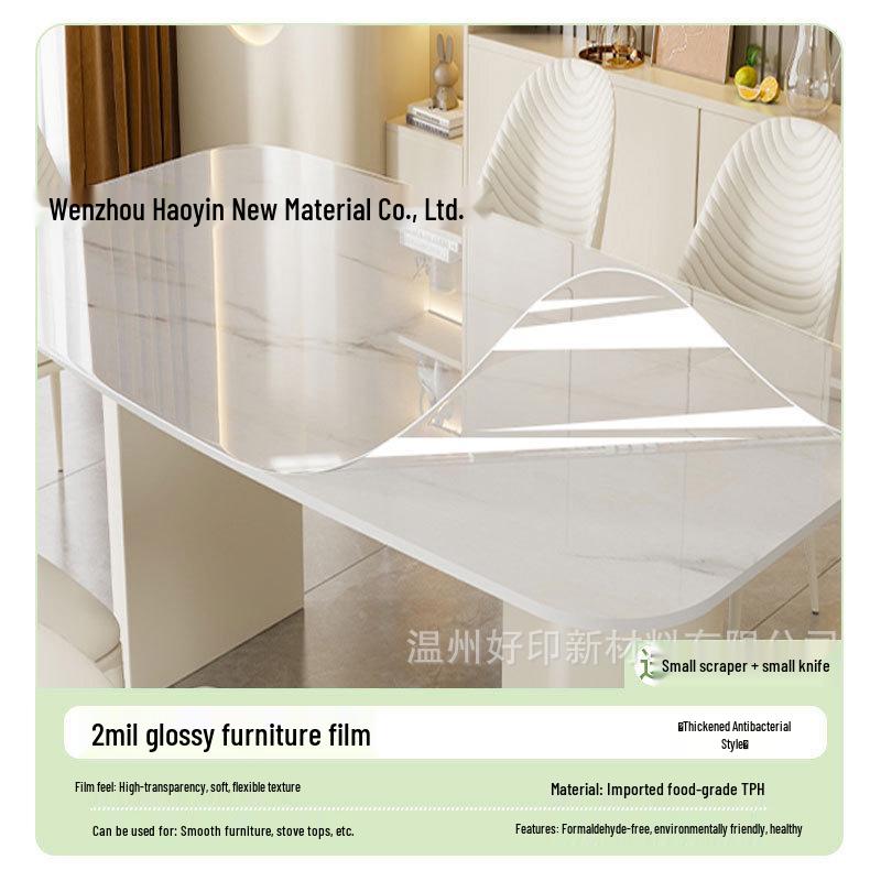 High-Temperature Resistant Waterproof Protective Film for Dining Tables and Stove Tops
