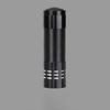 Nail Dryer Mini 9 LED Lights Flashlight UV Lamp Portable Nail Gel Mask Fast Drying Manicure Tool Support