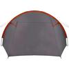 5 Person Tunnel Tent in Grey and Orange 805 x 405 x 211 cm