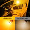 10X LED T10 194 168 W5W Side Marker Light Bulb Canbus Error Free 3000K Amber 14E