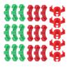 50/100Pcs Plant Clamp Bending Device Flower Vine Branches Plant Stem Training Clips Plant Growth Bender Control Support Clamps