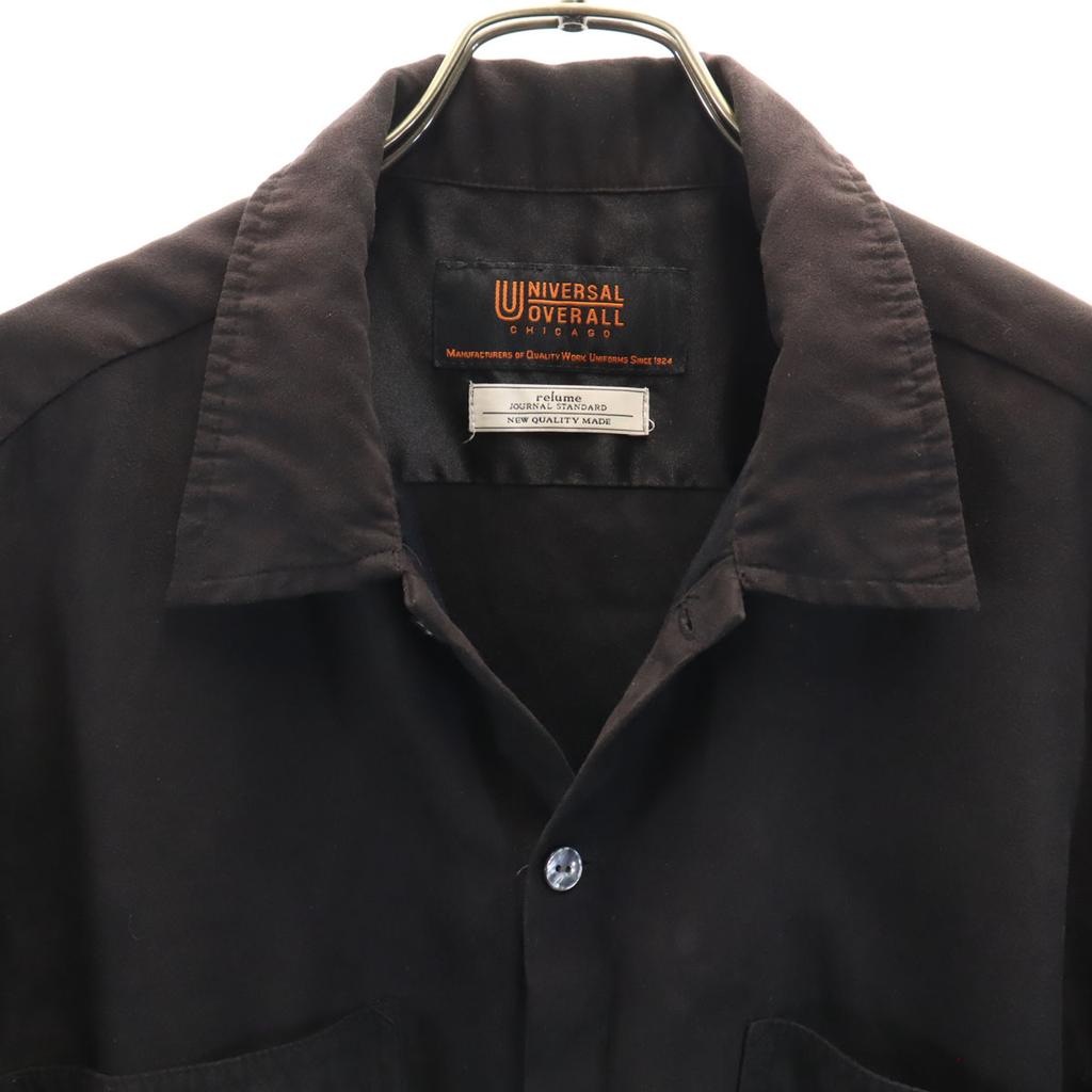 JOURNAL STANDARD relume UNIVERSAL OVERALL Collaboration Short sleeve Nubuck look Work shirt Men's Used