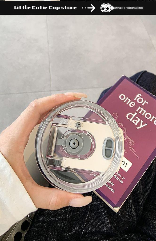 Hochkapazitäts-Isolierbecher aus 316 Edelstahl mit Griff - Stilvolles neues Design 2026 für Damen