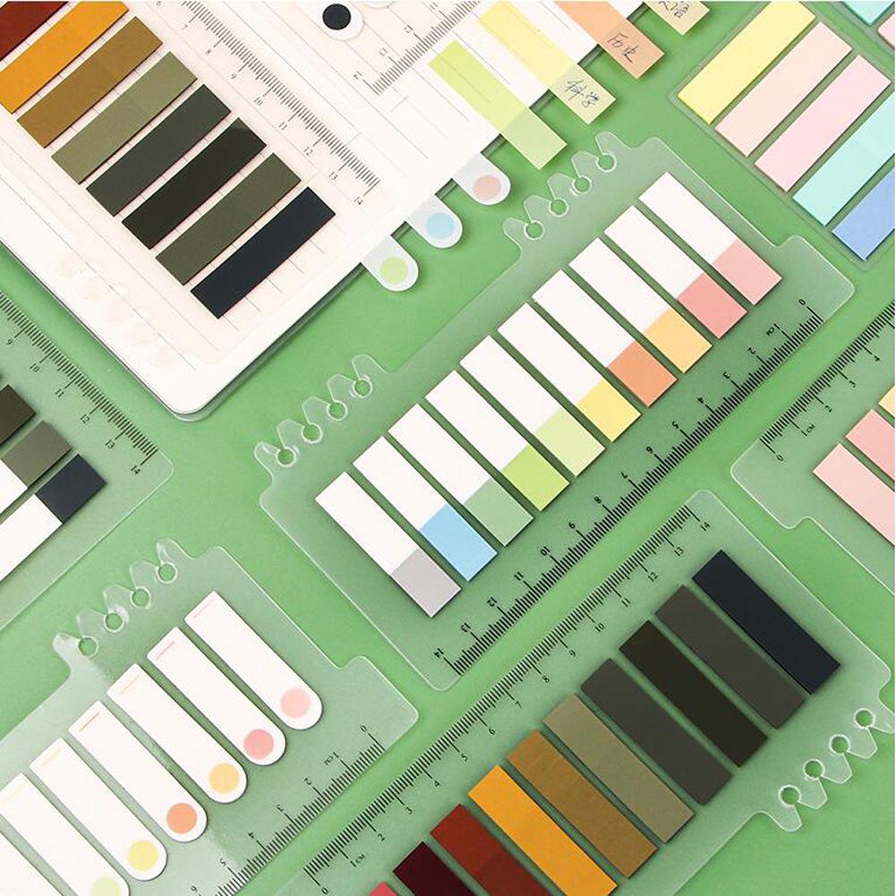 Colorful Index Sticky Notes Index Tabs Memo Pad Lable Sticker School Office Stationery For Classify Files