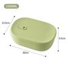 Large-Capacity Portable Bento Box Foodgrade Silicone Sealable Bowl Silicone Lunch Box  For Students