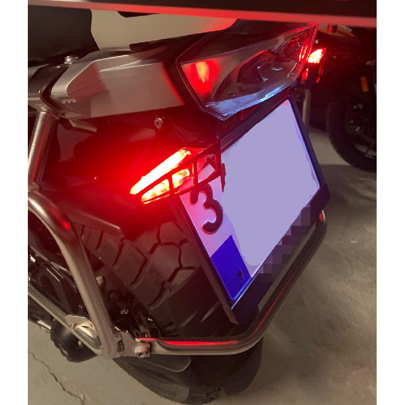 New 2x Rear Turn Signal Light Protector Shield Guard For BMW F850GS F750GS 2019-2022