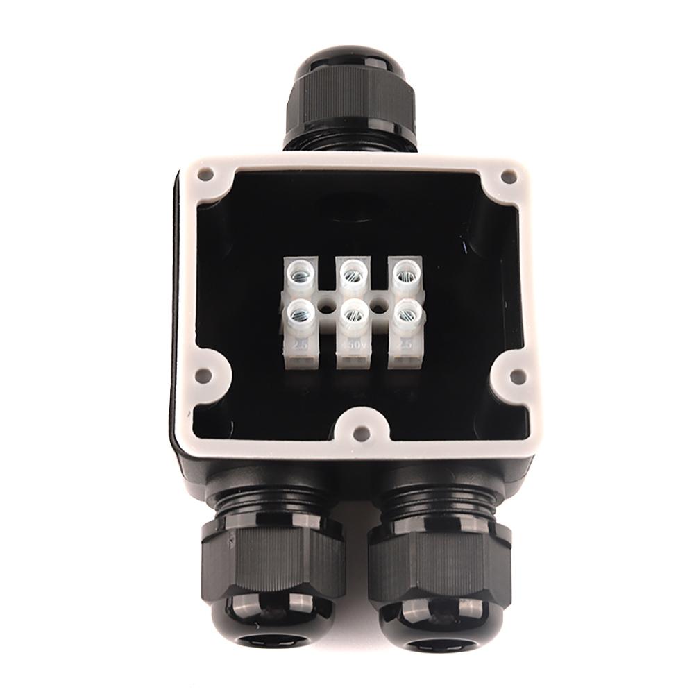 2/3 Way Electrical Outdoor Waterproof Cable Wire Connector IP68 41A/450V Junction Box With Terminal for Light Wiring Accessories