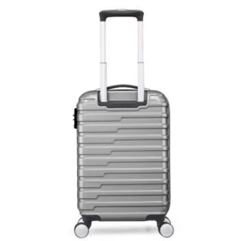 American Tourister BF9 20-inch Striped Carry-on Suitcase