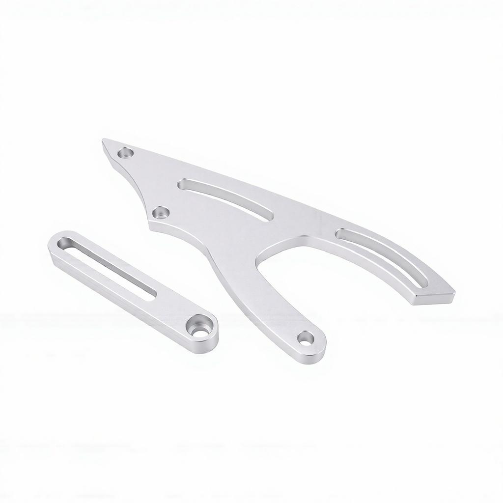 Power Steering Pump Bracket Kit Billet Aluminum Alloy Replacement for Ford 289 302 351W SBF Small Block Engine