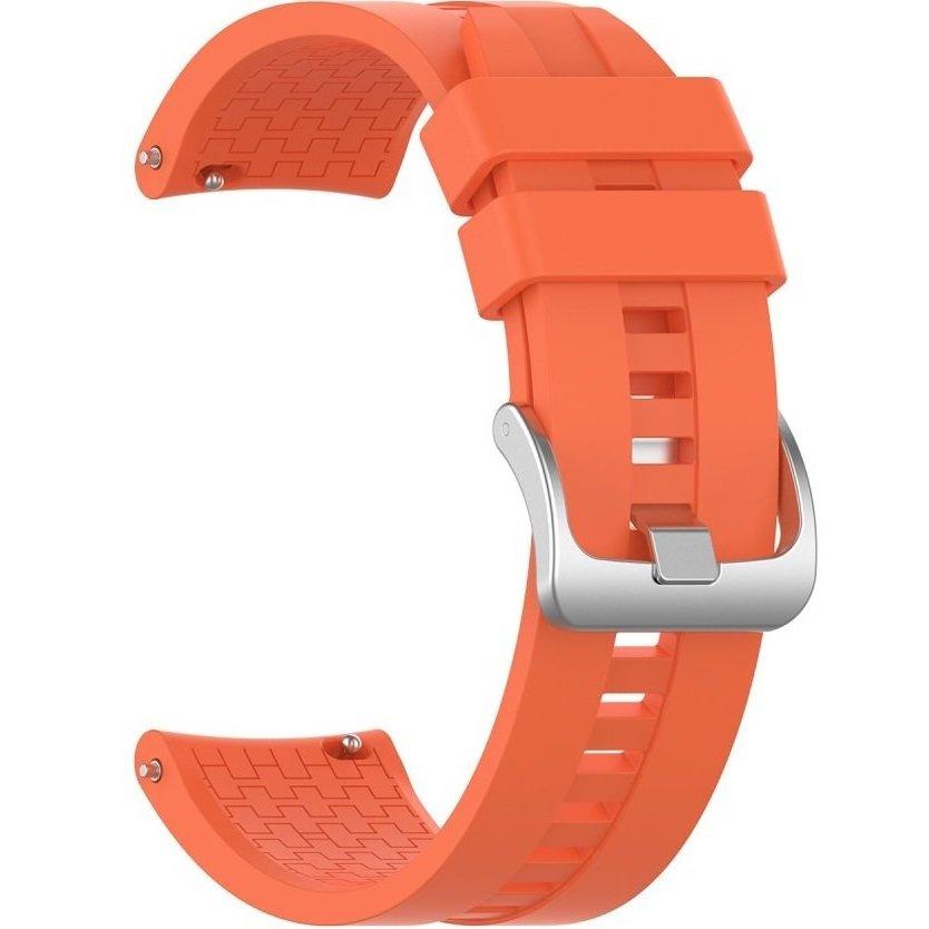 Universal Silicone Strap 22mm, Orange