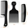 Anti-Static Wide Tooth Long Hair Comb Set for Styling