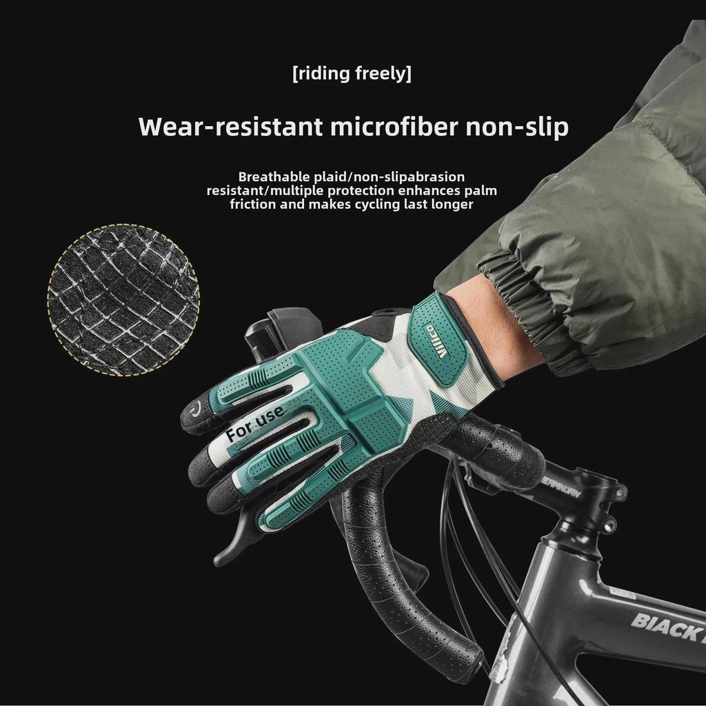Vilico Outdoor Sports Motorcycle Riding Gloves - Anti-Collision, Anti-Fall, Wear-Resistant, Cool Tactical Design for Off-Road Adventures