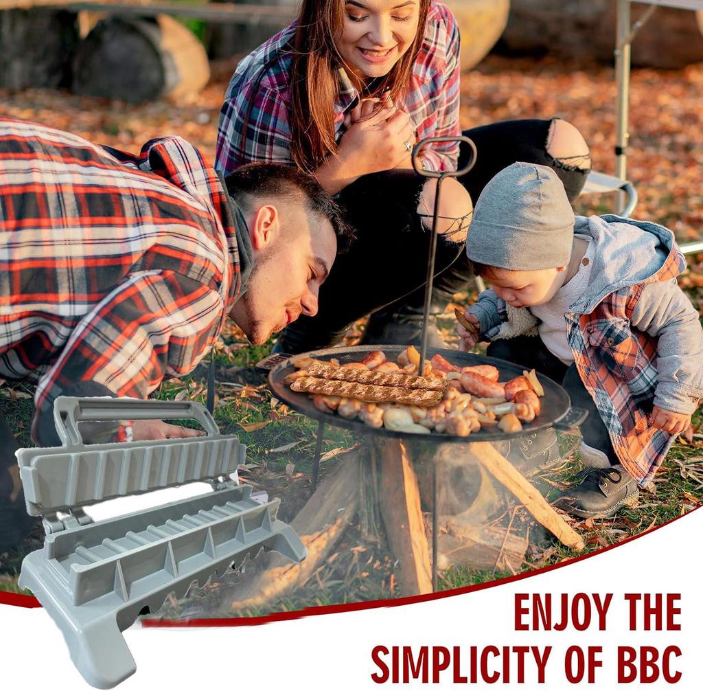 Folding Kebab & Skewer Grill Maker