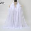 Crinkle Cotton Hijab Scarf Women Scarves Bandana Turban Headscarf Muslim Shawl Africa Wrap Headband Islamic Shawls Headband