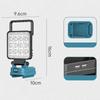 4Inch 3000Lumens Cordless LED Work Light With Double USB Charging Port For DCB206 20V batteries Camping Fishing Light