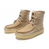 Clarks Originals Round Toe Lace-Up Ankle Boots Women ankle boots Light-Brown 261634124