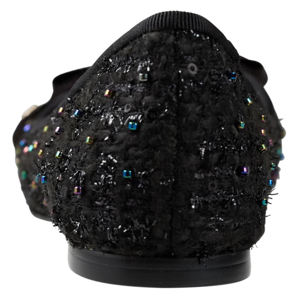 Lanvin en Bleu Women's Ribbon Motif Cutter Pumps, Size 2028, B Tweed, Size 22.5cm, E