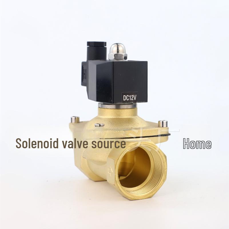 Válvula solenoide de cobre puro impermeable, ahorradora de energía, sin calentamiento, válvula de agua, 220V/24V, disponible en tamaños: 4mm, 6mm, 1 pulgada, 2 pulgadas.