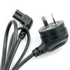 132541EA Australian Standard 2-Pin Figure-8 Power Cord, SAA RCM Certified.