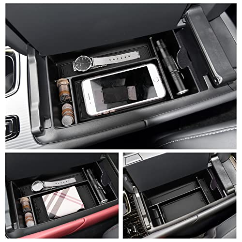 Ruiya Improved Console Tray for the New 5th Generation Lexus RX (RX500h, RX450h+, RX350h) - Center Console, Accessory, Small Item Storage, ABS Materia