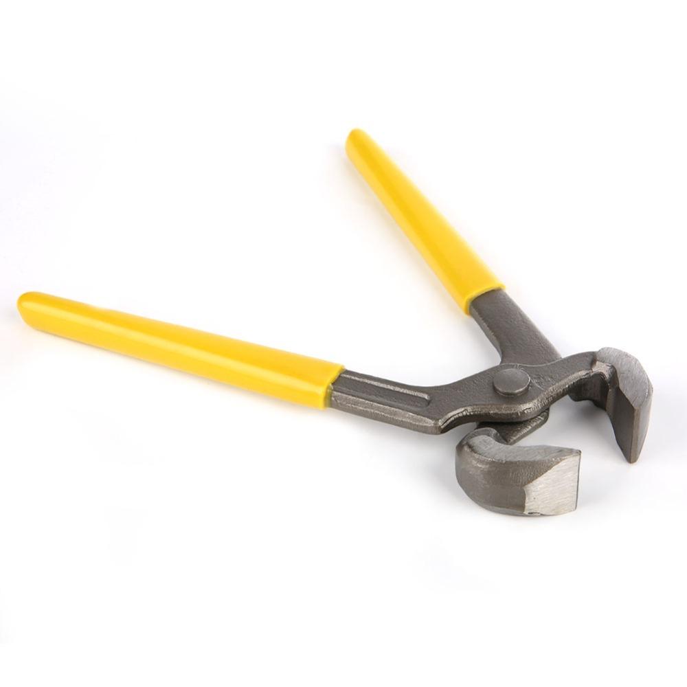 Carbon Steel Fastener Remover Pliers Plastic Grip Hoof Nipper Trimmer Farrier Tools Woodworking