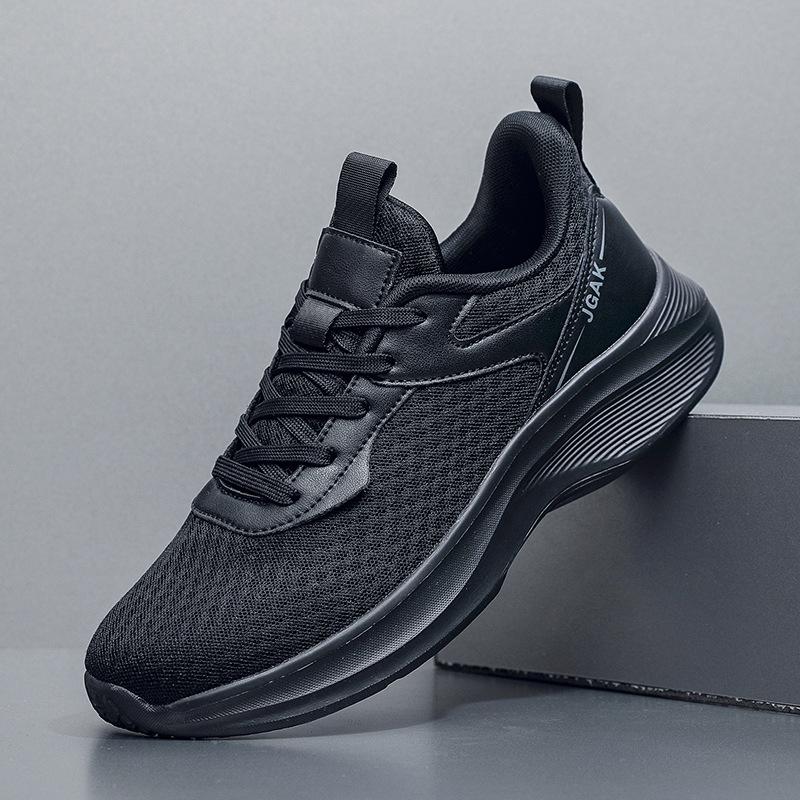 Spring and summer men's large size running sports shoes men's outdoor light and wear-resistant fitness ultra-light shock-absorbing casual shoes