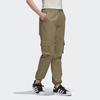 Adidas Originals Woven Double Logo Cargo Jogger Pants Women Bottoms Dark-Khaki GD3063