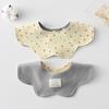 Korean Style A-Type Pure Cotton Double-Sided Baby Bib for 0-2 Years